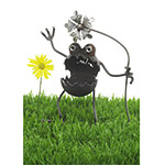 Gnome-Be-Gone | Handmade Metal Garden Sculptures : metal sculpture uncommongoods funny silly