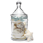 SEASHELL SOAPS IN APOTHECARY JAR