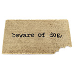 Beware Of Dog Mat