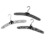 :: Adventures in the Stiletto Jungle ::: FOUND: Sassy Silk Garment Hangers from stilettojungle.blogspot.com