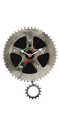 Recycled Pendulum Wall Clock