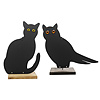 Scaredy Cat Garden Stakes