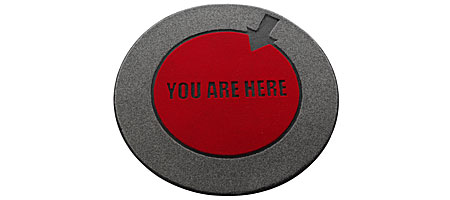 'You Are Here' Floor Mat - Image