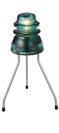 Recycled Insulator Lamp