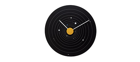 SOLAR SYSTEM WALL CLOCK - UncommonGoods :  uncommongoods solar system wall clock kids solar system