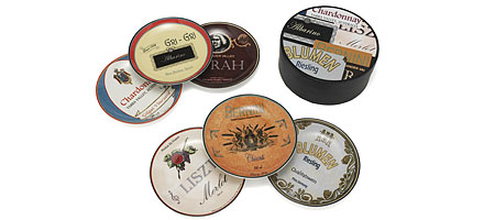 Wine Country Appetizer Plates - Set of 6