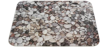 STONES PRINT GLASS CUTTING BOARD - UncommonGoods :  glass cutting board kitchen