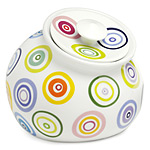 Dots Porcelain Cookie Jar