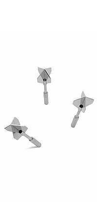 dart wall hooks - set of 3