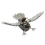 GNOME-BE-GONE TAKES FLIGHT SCULPTURE