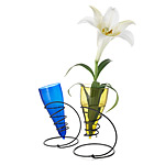RECYCLED BOTTLE SPRING VASES