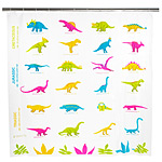 DINOSAUR SHOWER CURTAIN
