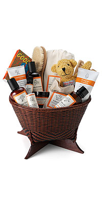 Handmade Baby Gift Basket