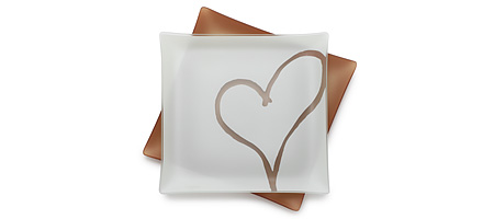 Plates With Purpose - Heart Platter