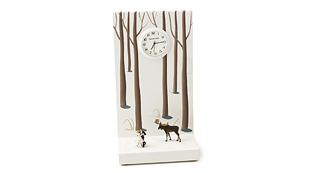Dancing the Moose Away Clock