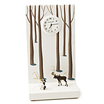 DANCING THE MOOSE AWAY CLOCK