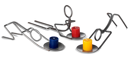 Yoga Candle Holders