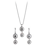 POWER, PLAY, PAUSE, STOP, EJECT JEWELRY