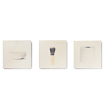 BATHROOM WAXED WALL ART