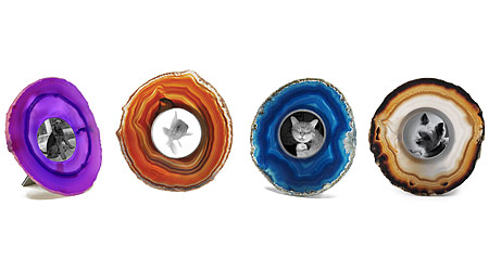 Agate Photo Frames
