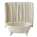 Bird Bathtub : bird bath yard clever shower garden accent
