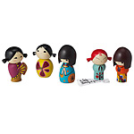 MOMIJI FRIENDSHIP DOLLS | Japanese Friendship Dolls Hold Secrets And Have Funky Personalites And Tokyo Style | UncommonGoods : friendship dolls uncommongoods resin dolls fun