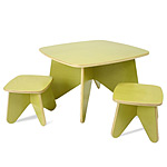 ECOTOTS PROJECT TABLE AND STOOLS