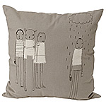 Rain ~ Organic Cotton Pillow from uncommongoods.com