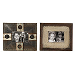 NAVAJO AND BRUSHED WOOD FRAMES