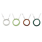 LARGE RECYCLED GLASS BOTTLE NECKLACES