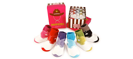 Cowgirl Infant Socks - Set Of 6 - Image