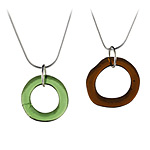 SMALL RECYCLED GLASS BOTTLE NECKLACES
