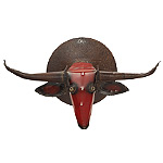 WALL BULL SCULPTURE