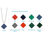 AUTHENTIC STADIUM SEAT NECKLACE