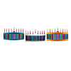 Temple Glass Menorah