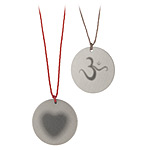 HEART & OM CORD NECKLACES