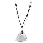 STERLING SILVER GUITAR PICK NECKLACE