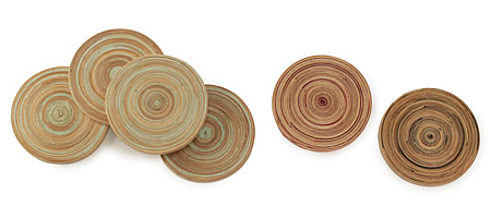 Bamboo Coasters - Set of 4