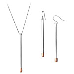 PLAY WITH FIRE NECKLACE AND EARRINGS | Laura Lobdell Matchstick Match Earring Set Sterling Silver Hand Cast From Real Matches Light My Fire, Fun, Flirty, Dangerous | UncommonGoods