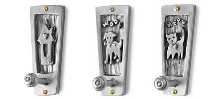 pewter wall pegs