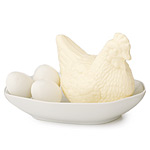Hen Soap With Eggs