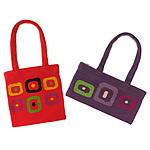COTTON GEOMETRIC BAGS