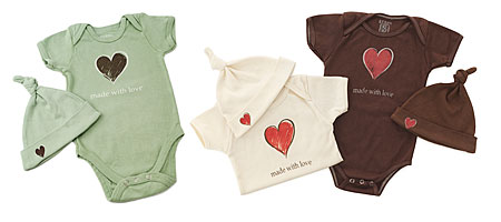 MADE WITH LOVE ORGANIC COTTON INFANT SET