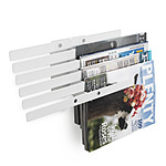 ILLUZINE MAGAZINE RACK | Floating Metal Magazines Racks, Magazines Shelf, Racks Float On Wall, Modern, Unique, Fun, Functional | UncommonGoods