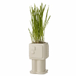 I GROWBOT PLANTER | Robot Ceramic Planters, Grow Green Grass Head From Robot Body, Cute, Fun, Futuristic | UncommonGoods from uncommongoods.com