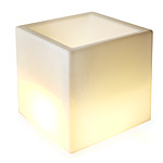 LIGHT CUBE | Lighted Box, Illuminated White Cubes, Magazine Holder, Storage Box, Toy Box, Beer And Wine Cooler, Illuminated Planter, Modern, Very Cool Decorative Accent, Party Decoration | UncommonGoo