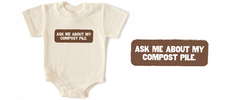 Compost Pile Organic Cotton Infant Bodysuit