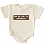 COMPOST PILE BABYSUIT