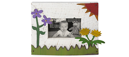 Reclaimed Wood & Tin Sunshine Frame