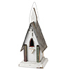 RECLAIMED WOOD CHURCH BIRD HOUSE